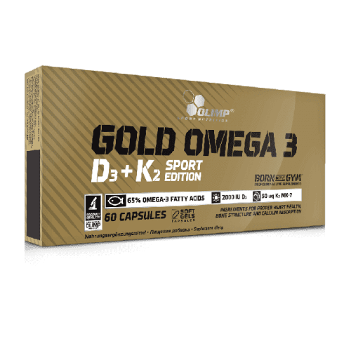 GOLD OMEGA 3 D3 + K2 SPORT EDITION